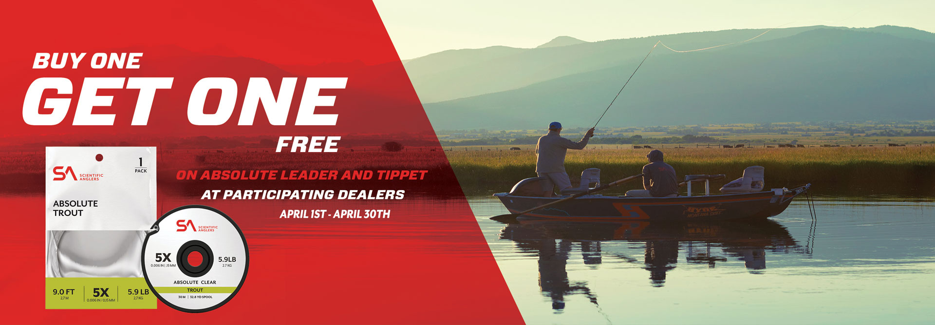 Scientific Angler BOGO Leader and Tippet