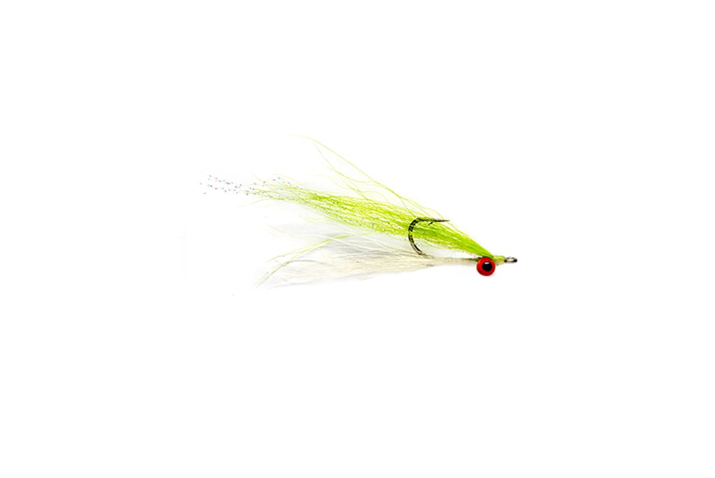 Clouser Minnow Olive & White