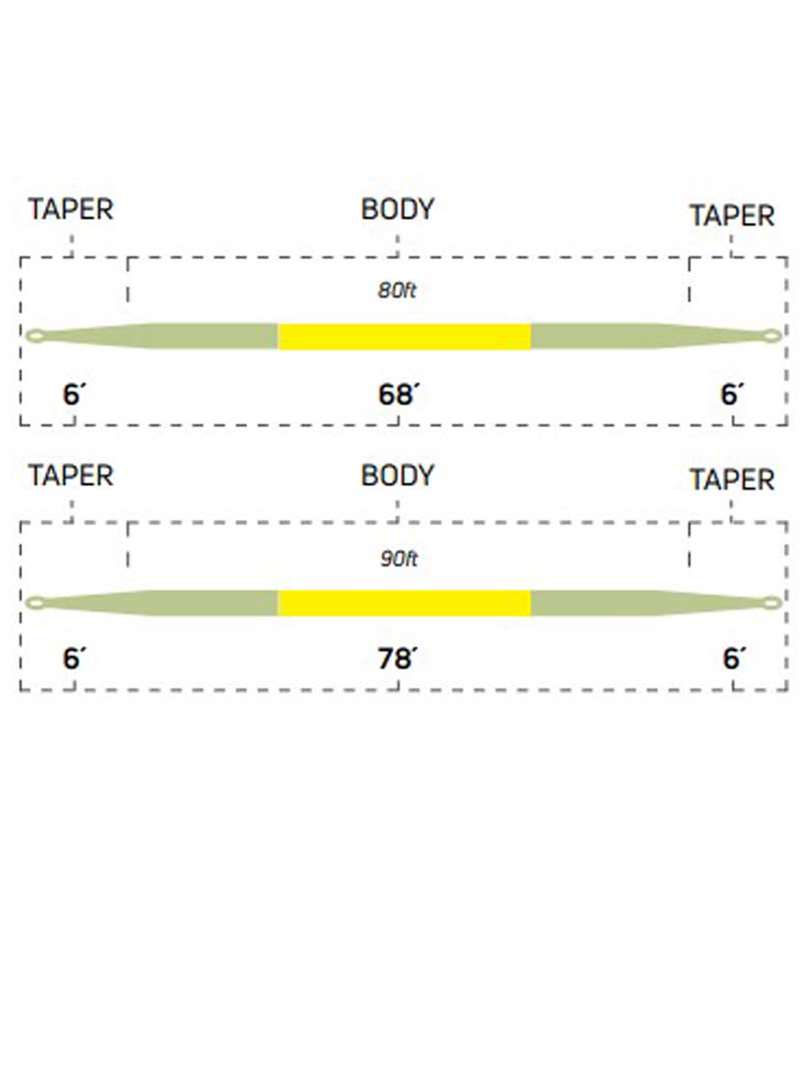 Cortland Trout Series Double Taper