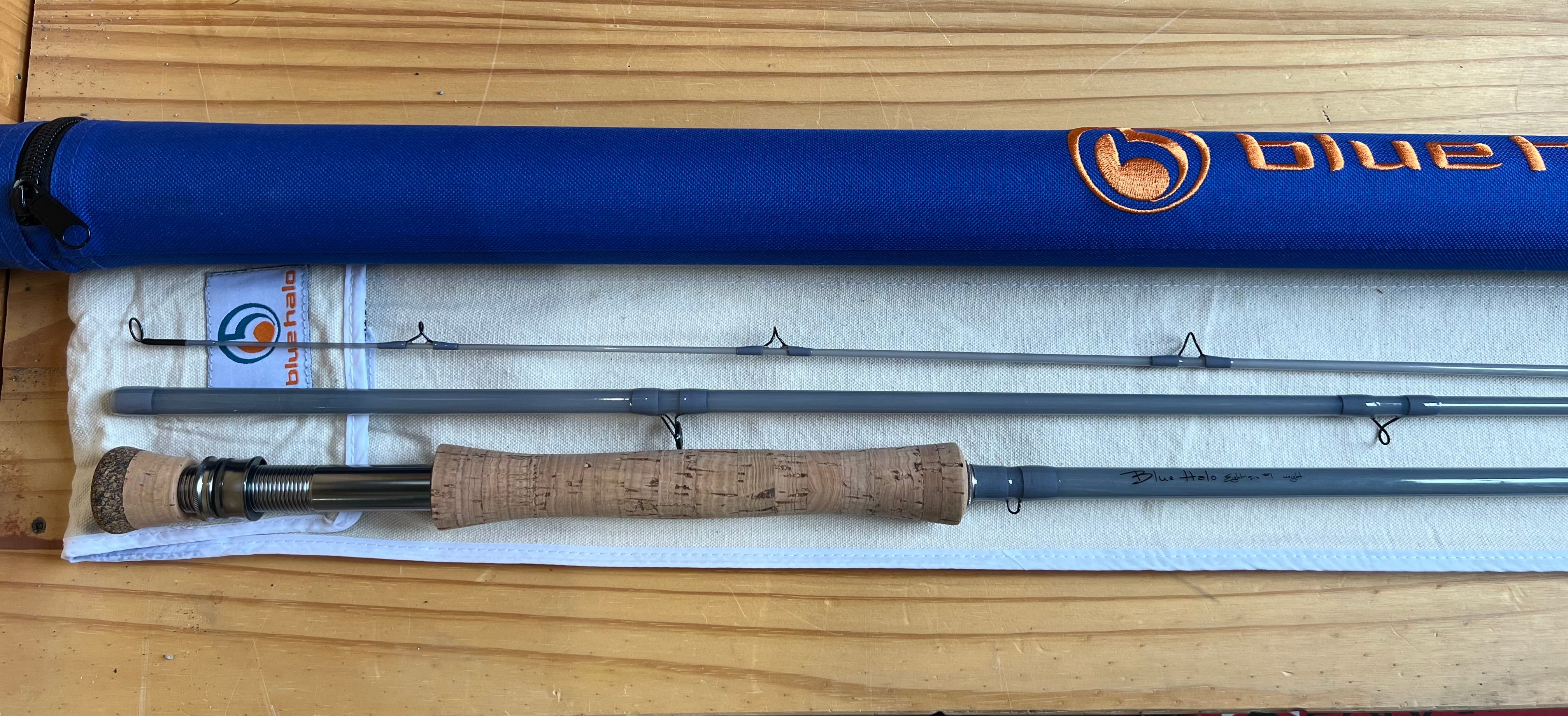 Blue Halo Glass 8'6" 7wt 3pc- USED