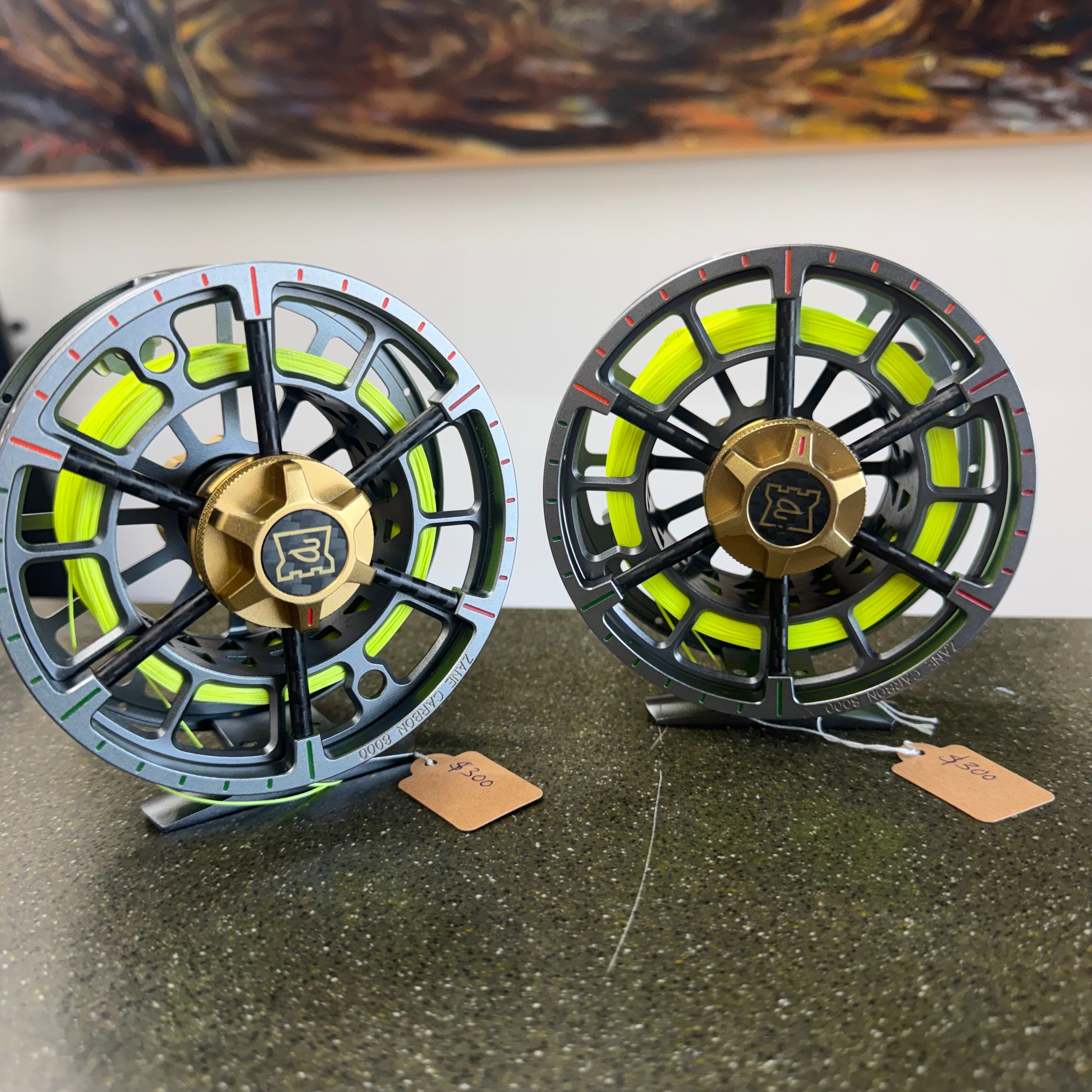 Hardy Zane Carbon 8000 FLy Reel- Consignment