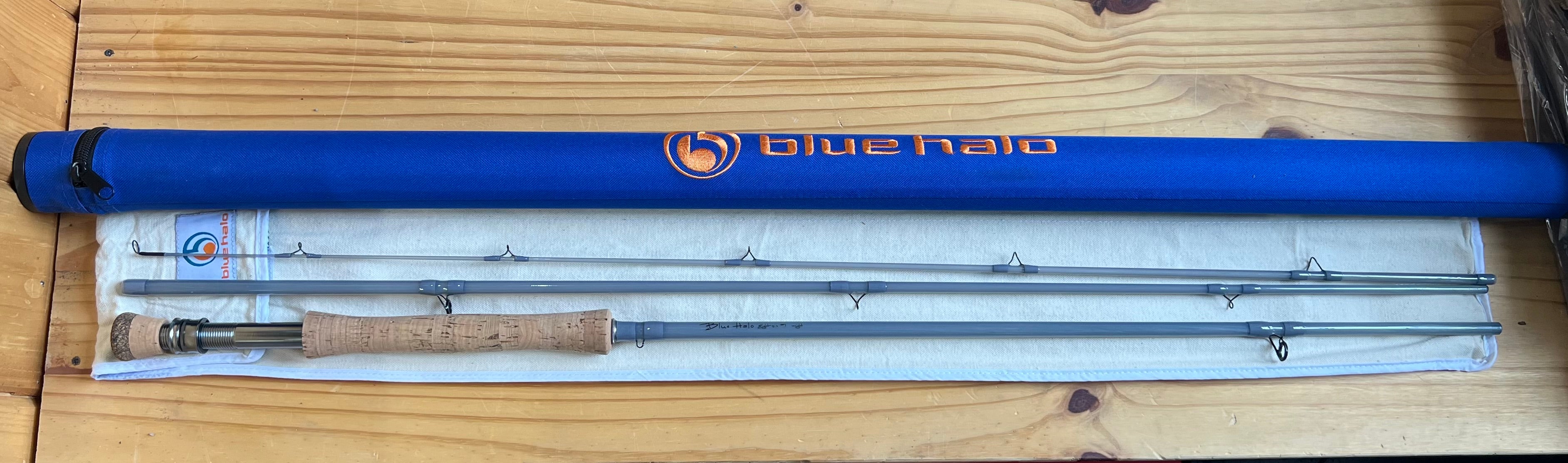 Blue Halo Glass 8'6" 7wt 3pc- USED