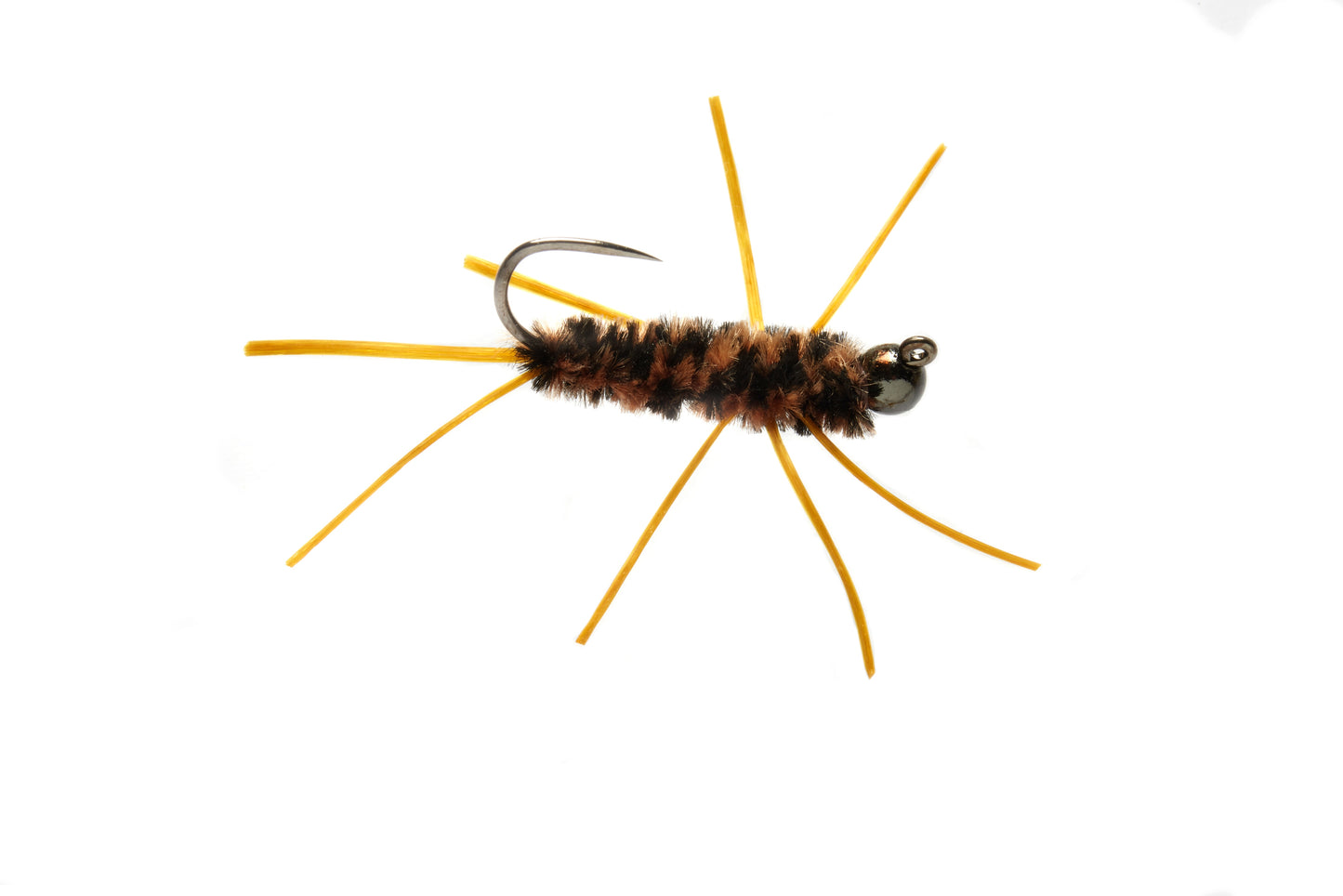 Jiggy Pat's Black & Tan Barbless Fly