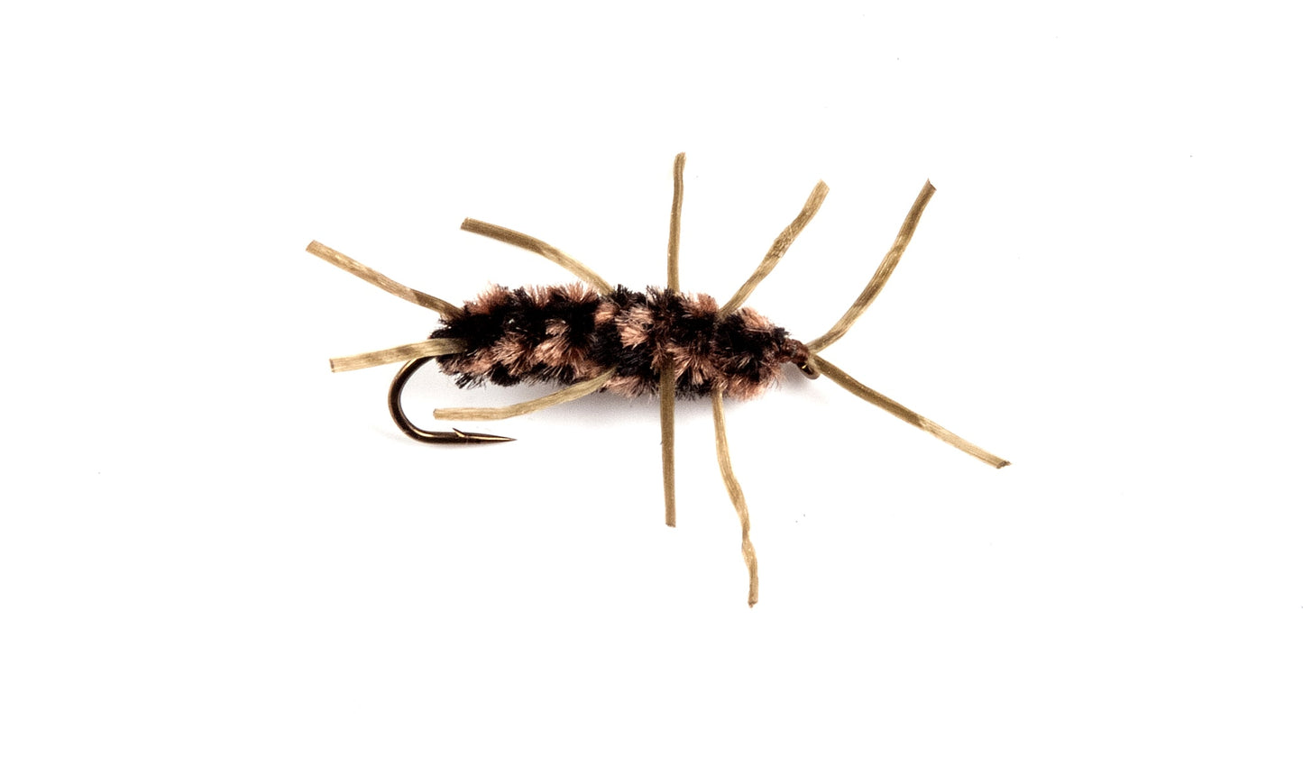 Pat's Black & Tan Rubber Leg Fly