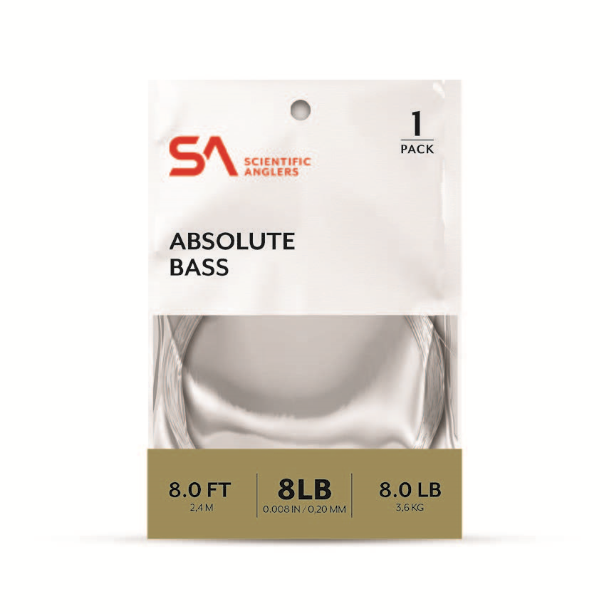 Scientific Angler Absolute Bass 1 Pack 8'