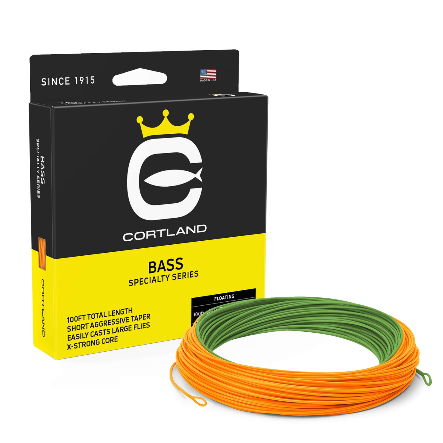 Cortland Bass Floating Fly Line