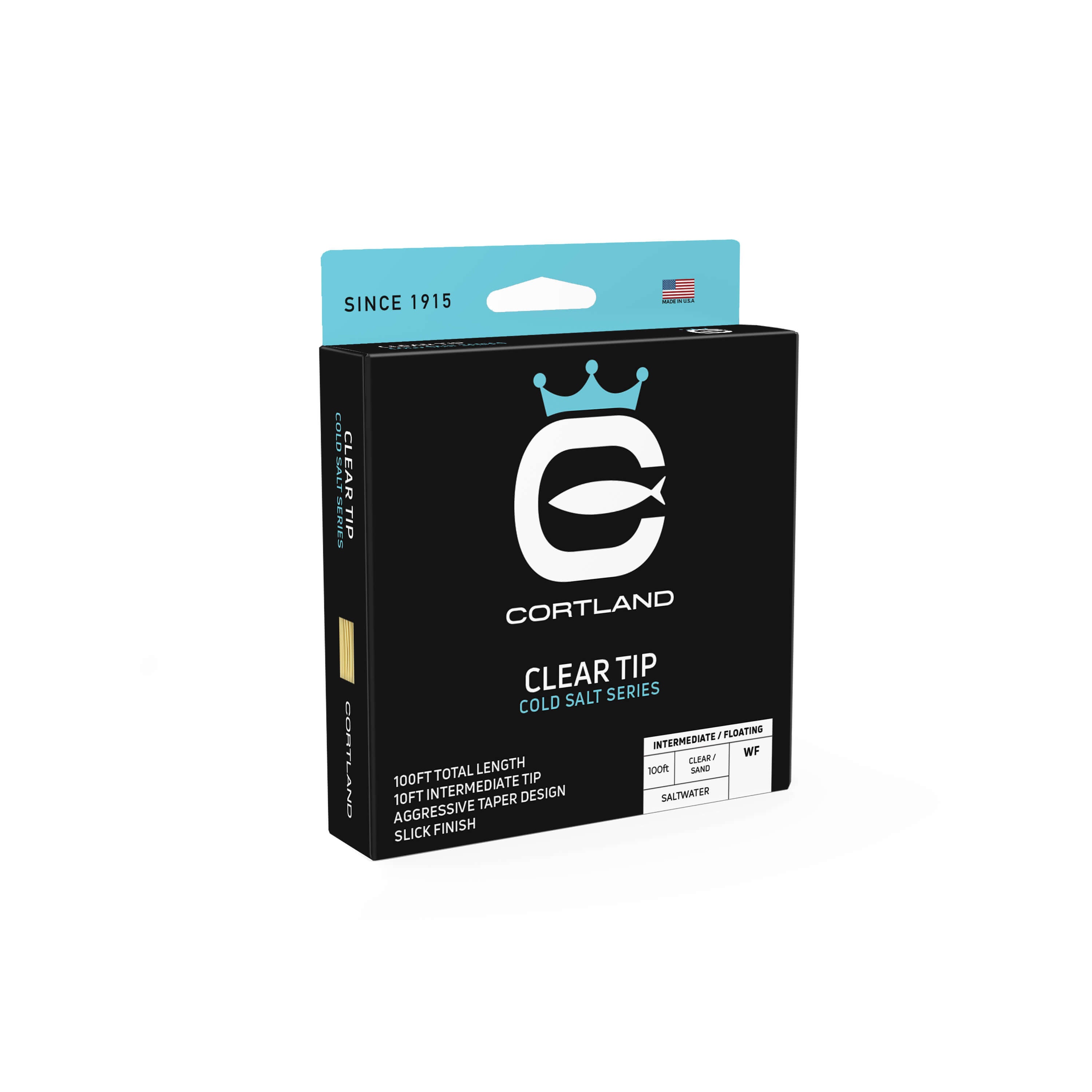 Cortland Cold Salt Series Clear Tip Intermediate Fly Line