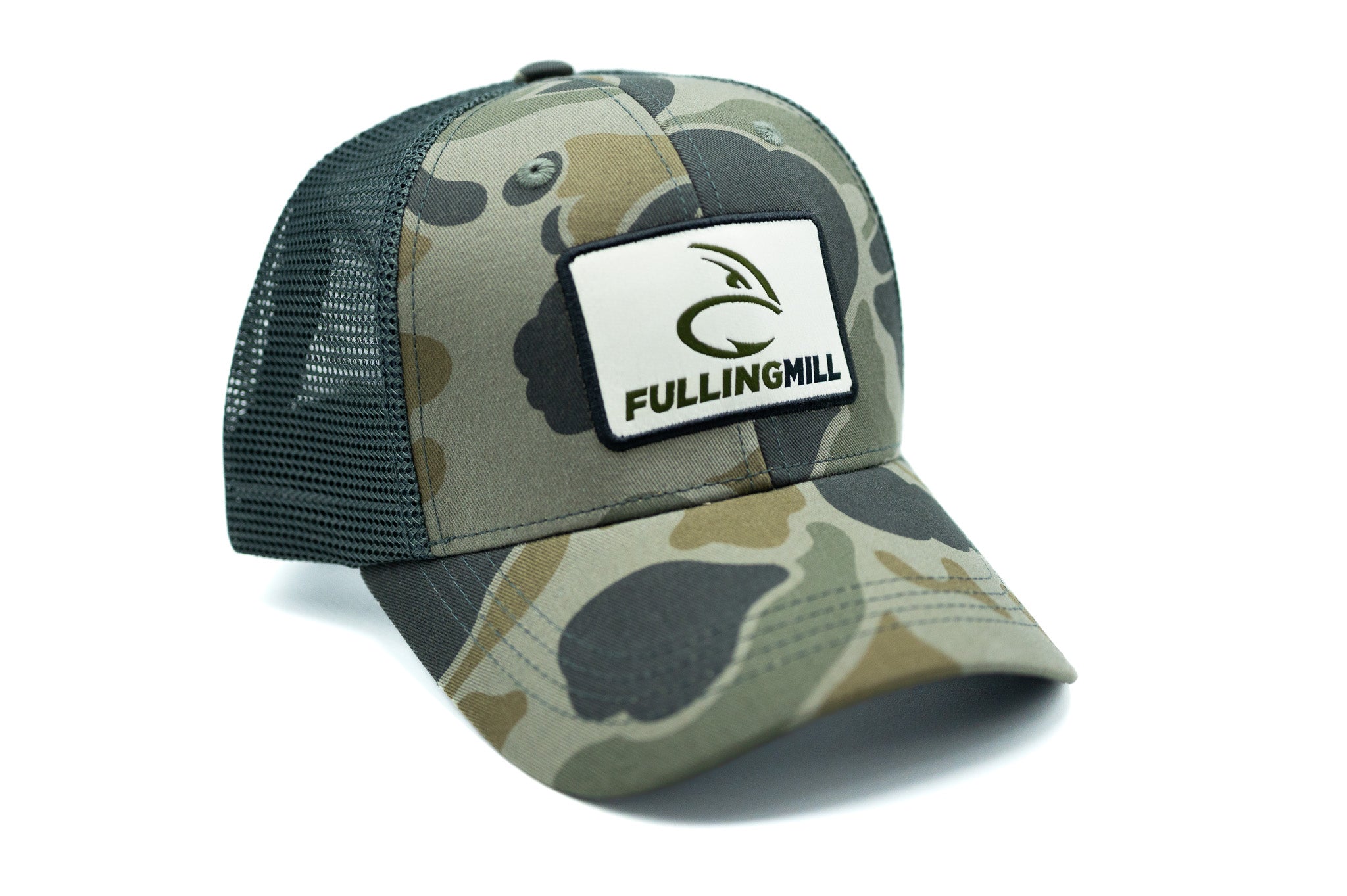 FullingMill Camo Trucker Hat