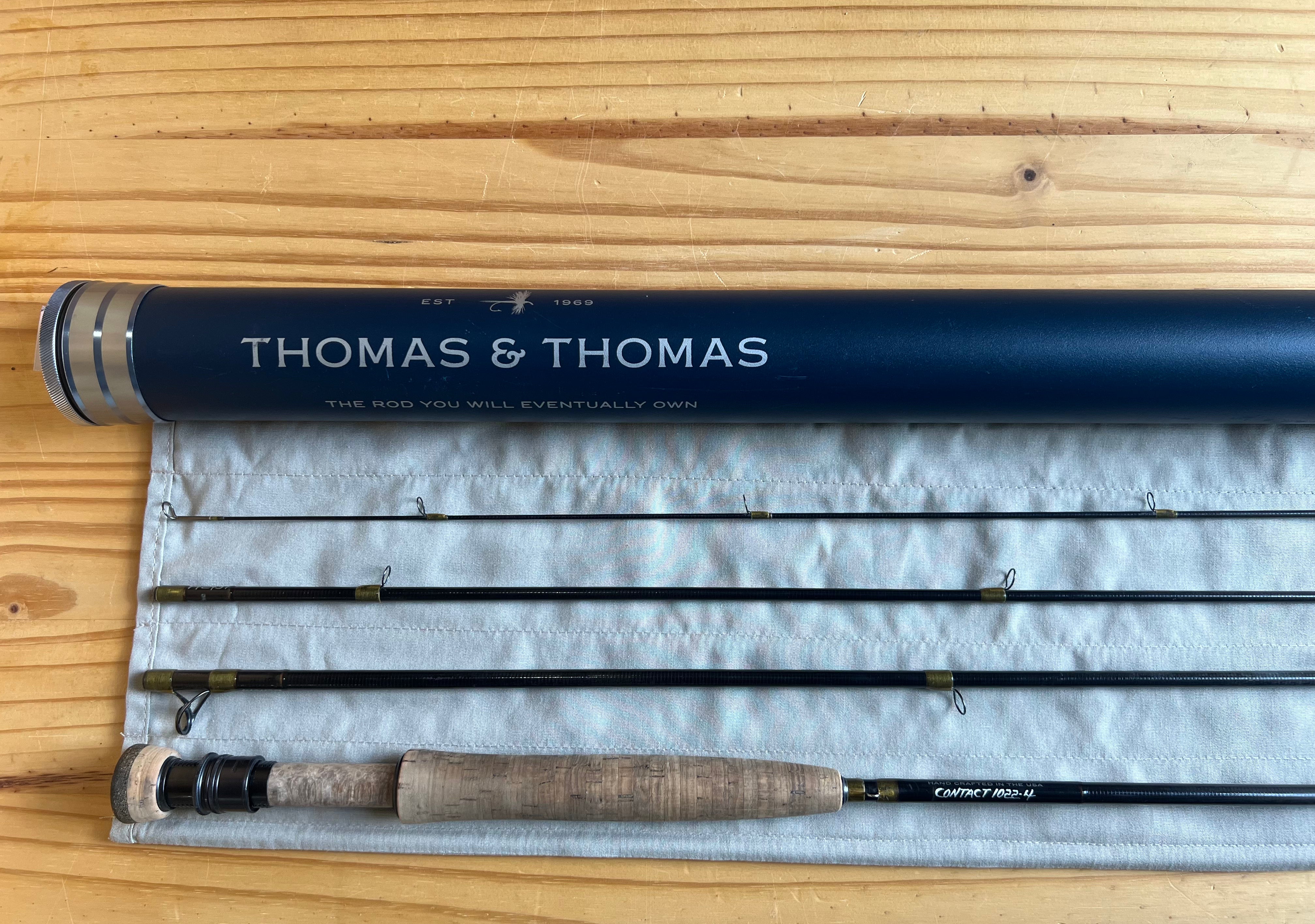 Thomas and Thomas Contact 10'2" 2wt 4pc, Used, Good Condition