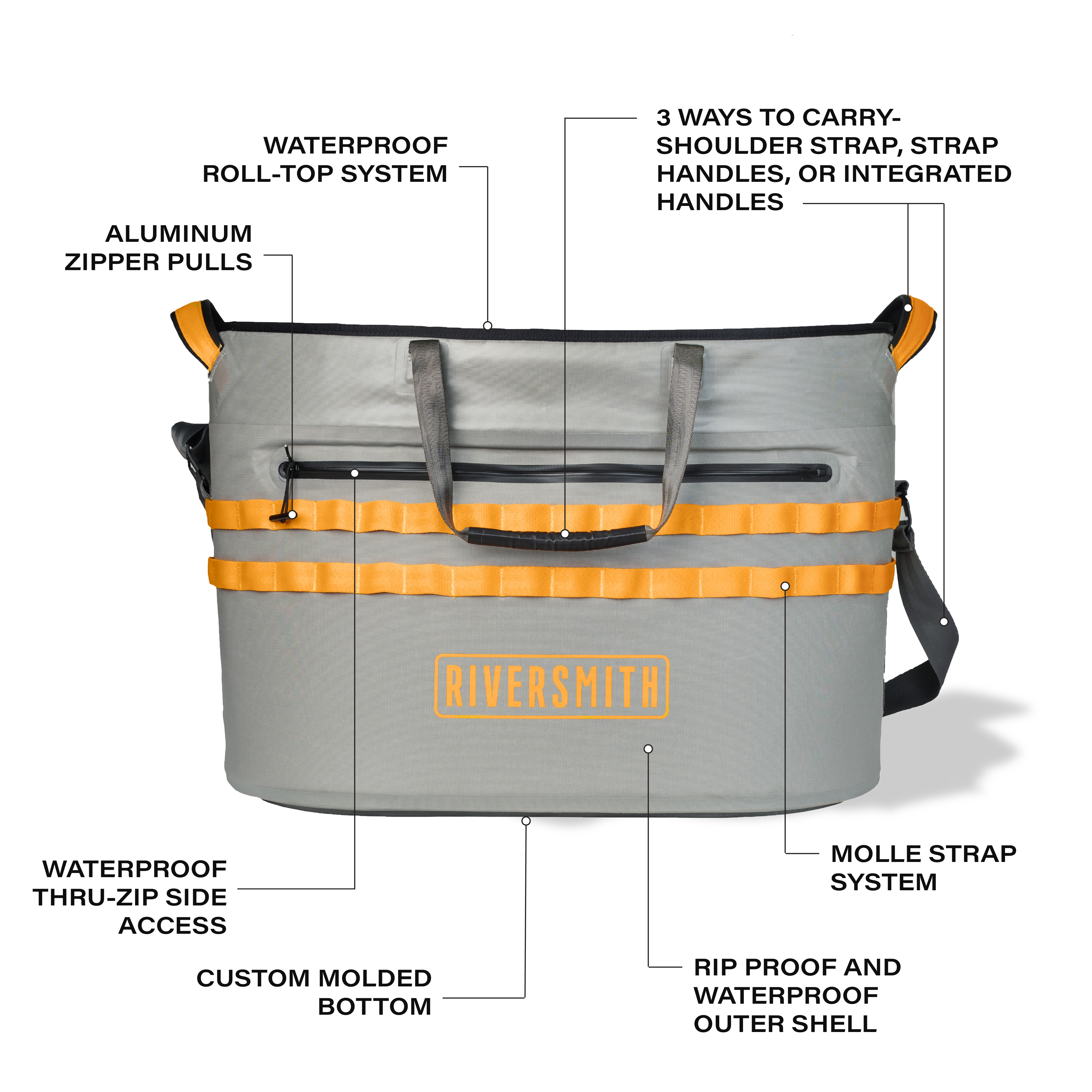 Riversmith Convoy Gear Hauler Waterproof Tote