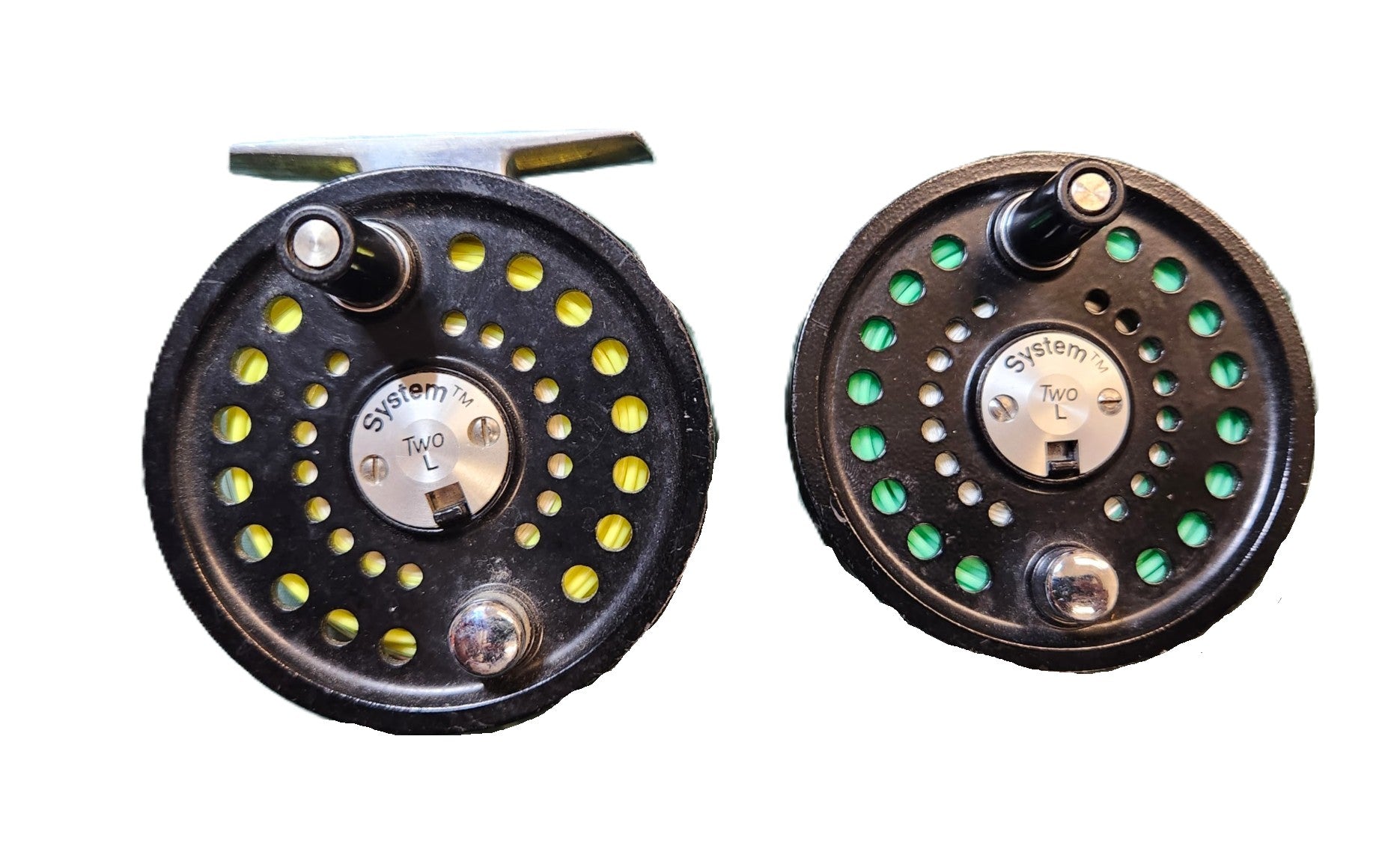 Scientific Anglers Two 78-L Reel W/ Spare Spool and Lines USED