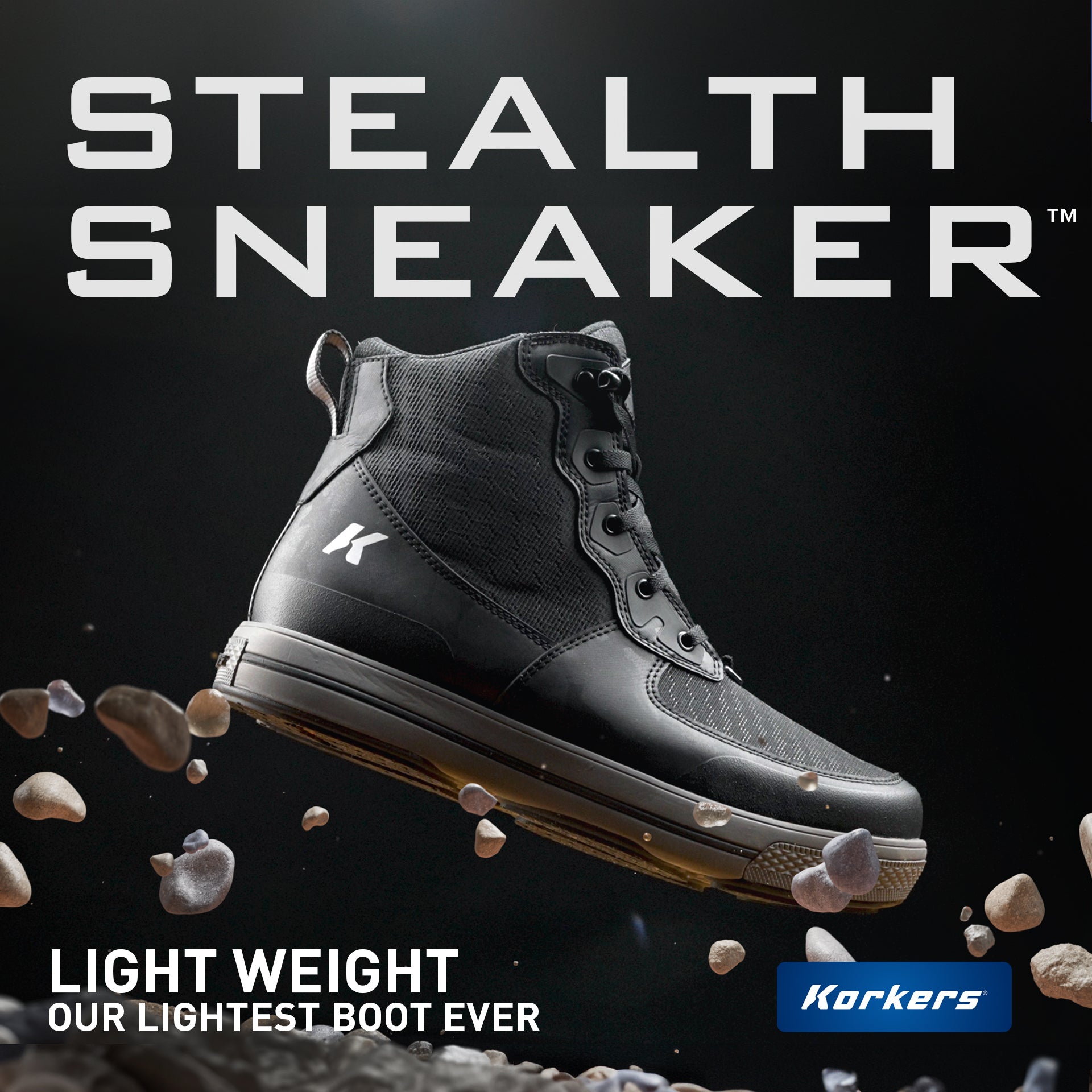 Korkers Stealth Sneaker Wading Boot