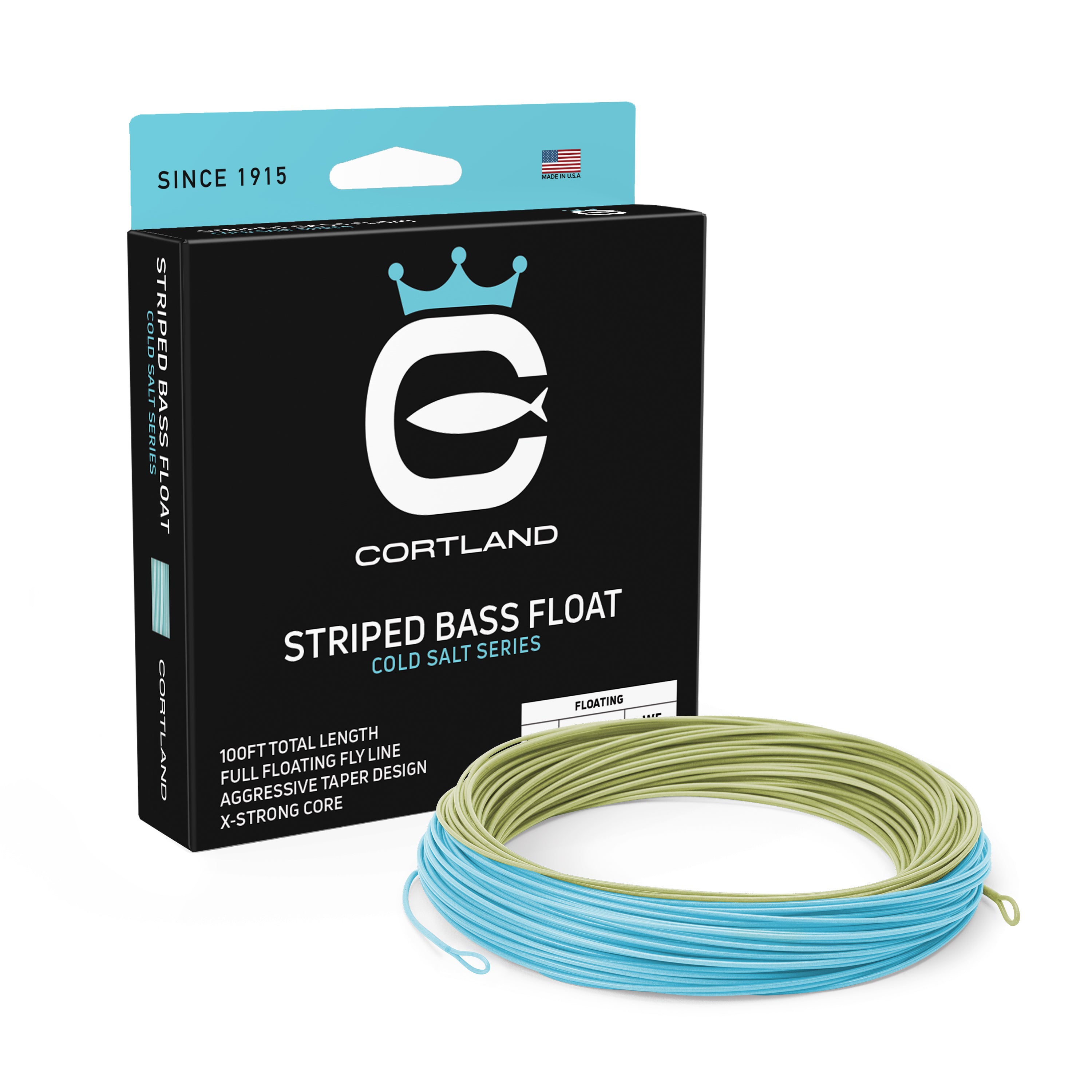 Cortland Cold Salt Series Striped Bass Floating Fly Line