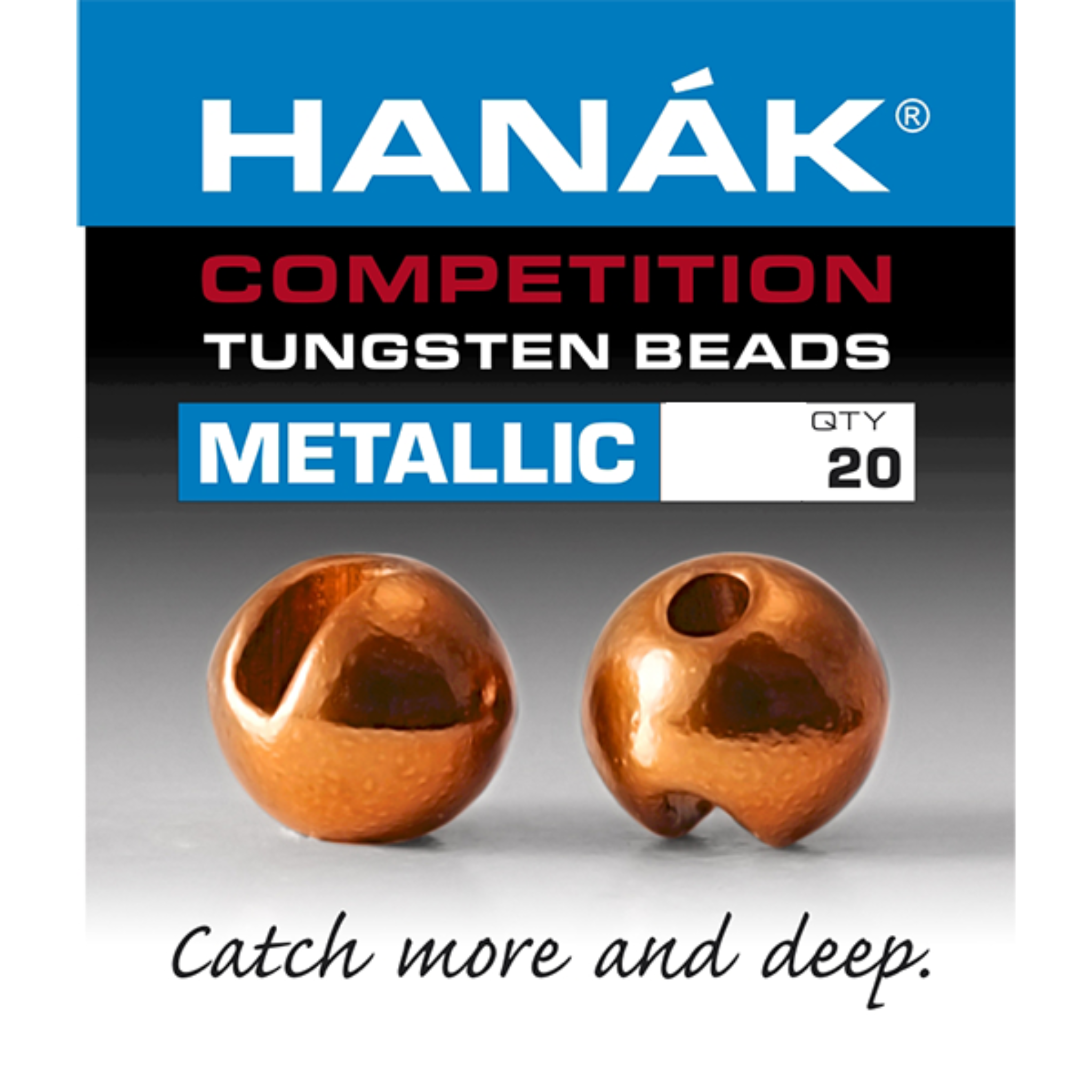 Hanak Slotted Tungsten Beads