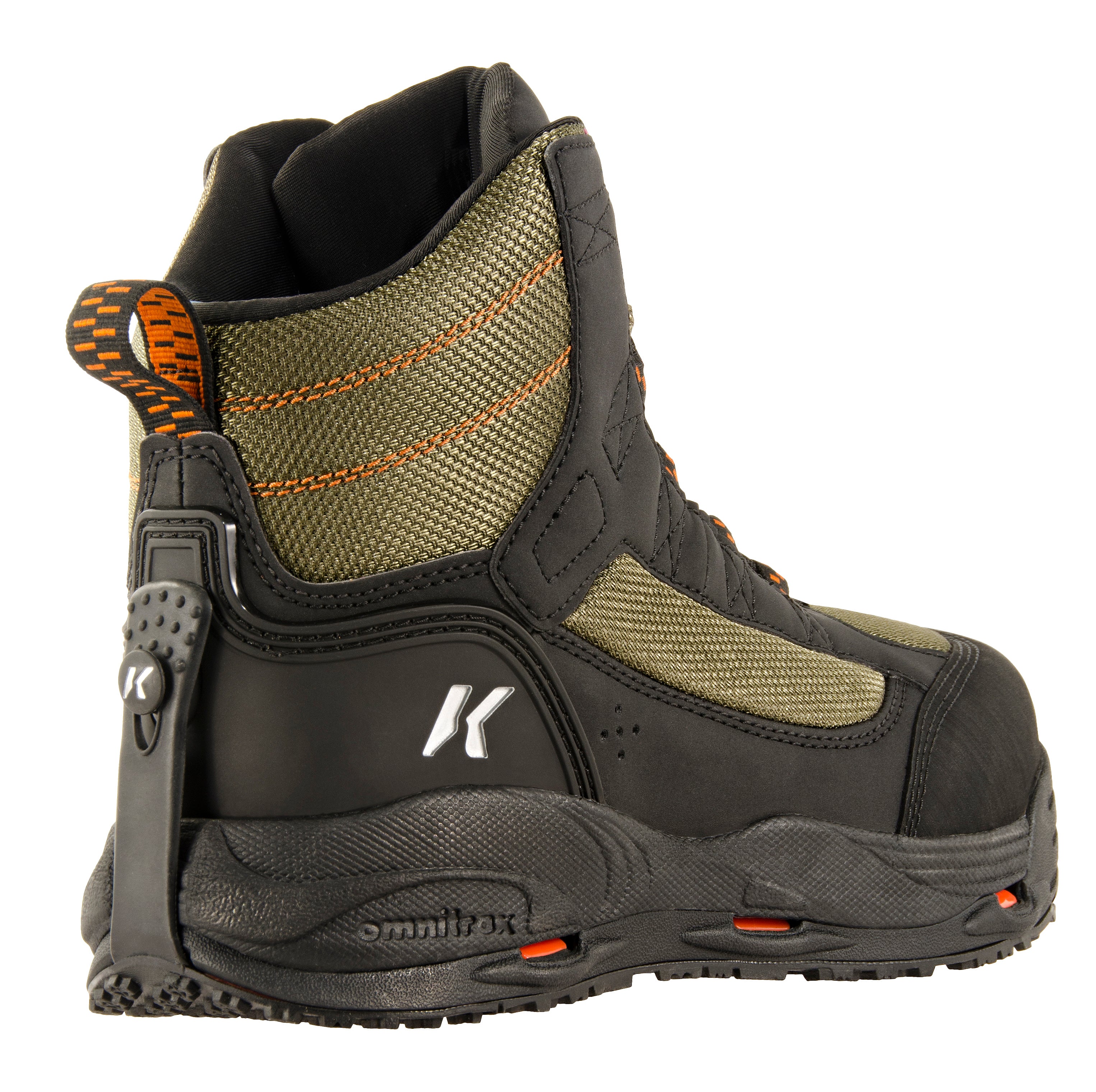 Korkers Greenback Fishing Boot with Felt & Kling-On Soles