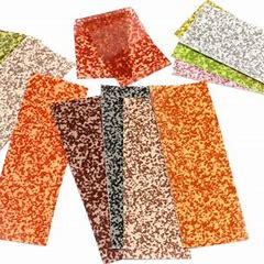 Hareline Mottled Transparent Slim Skin