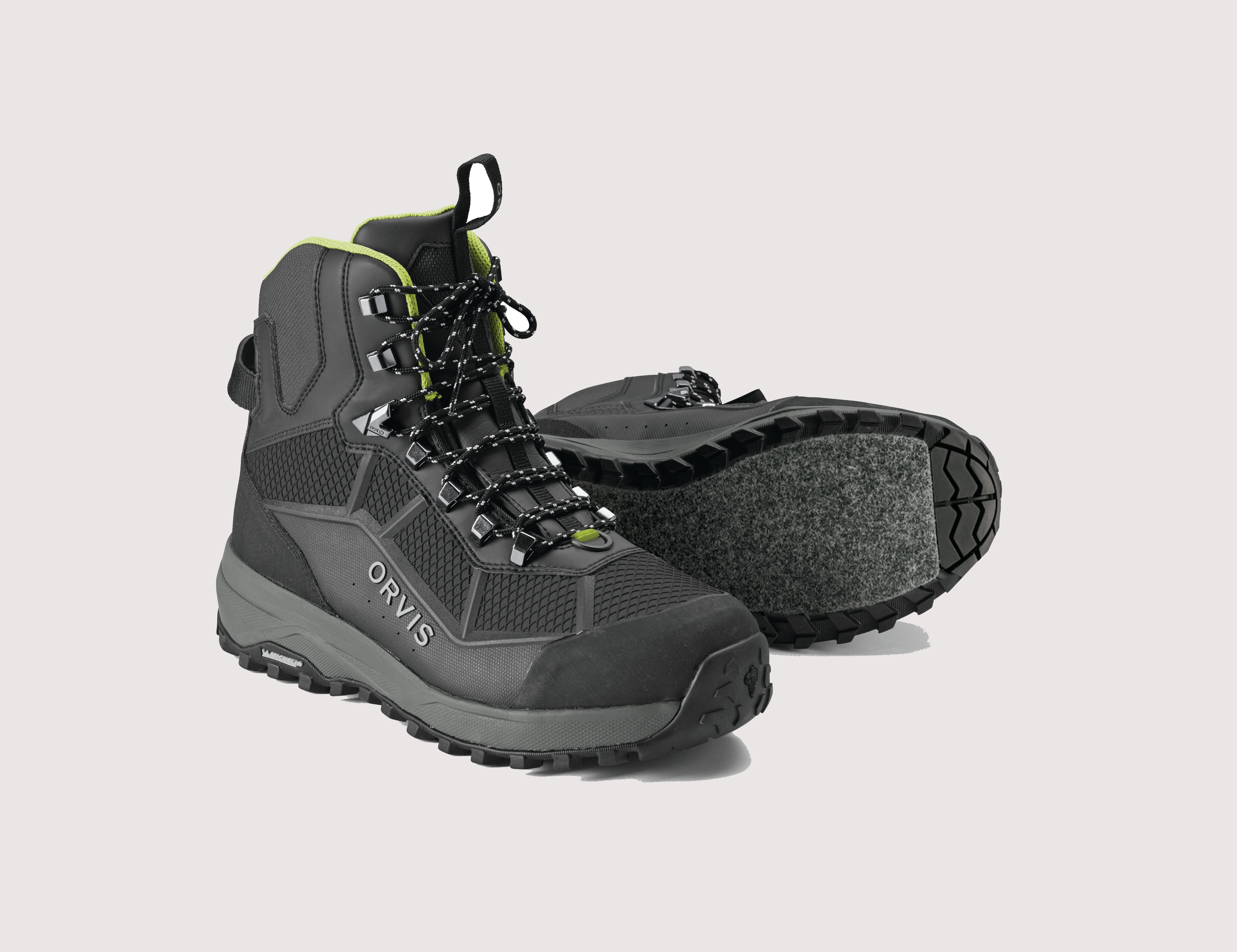 Orvis Men's Pro Wading Boot- Rubber and Hybrid Sole