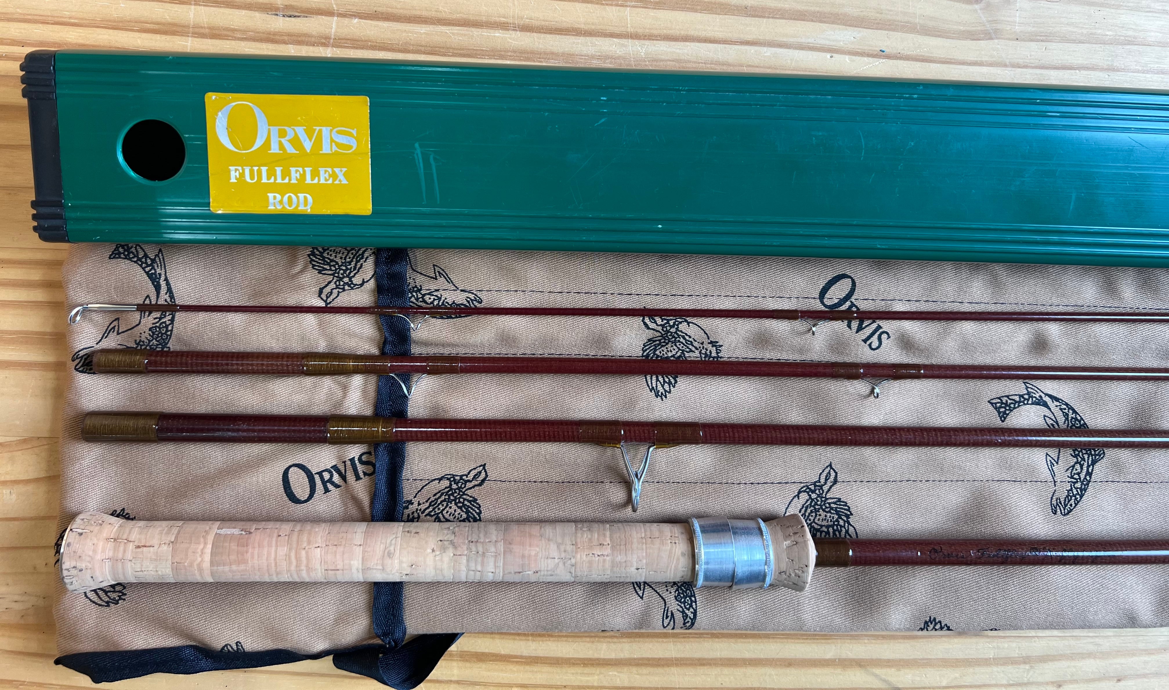 Orvis FullFlex Glass 7' 6wt 4pc- USED
