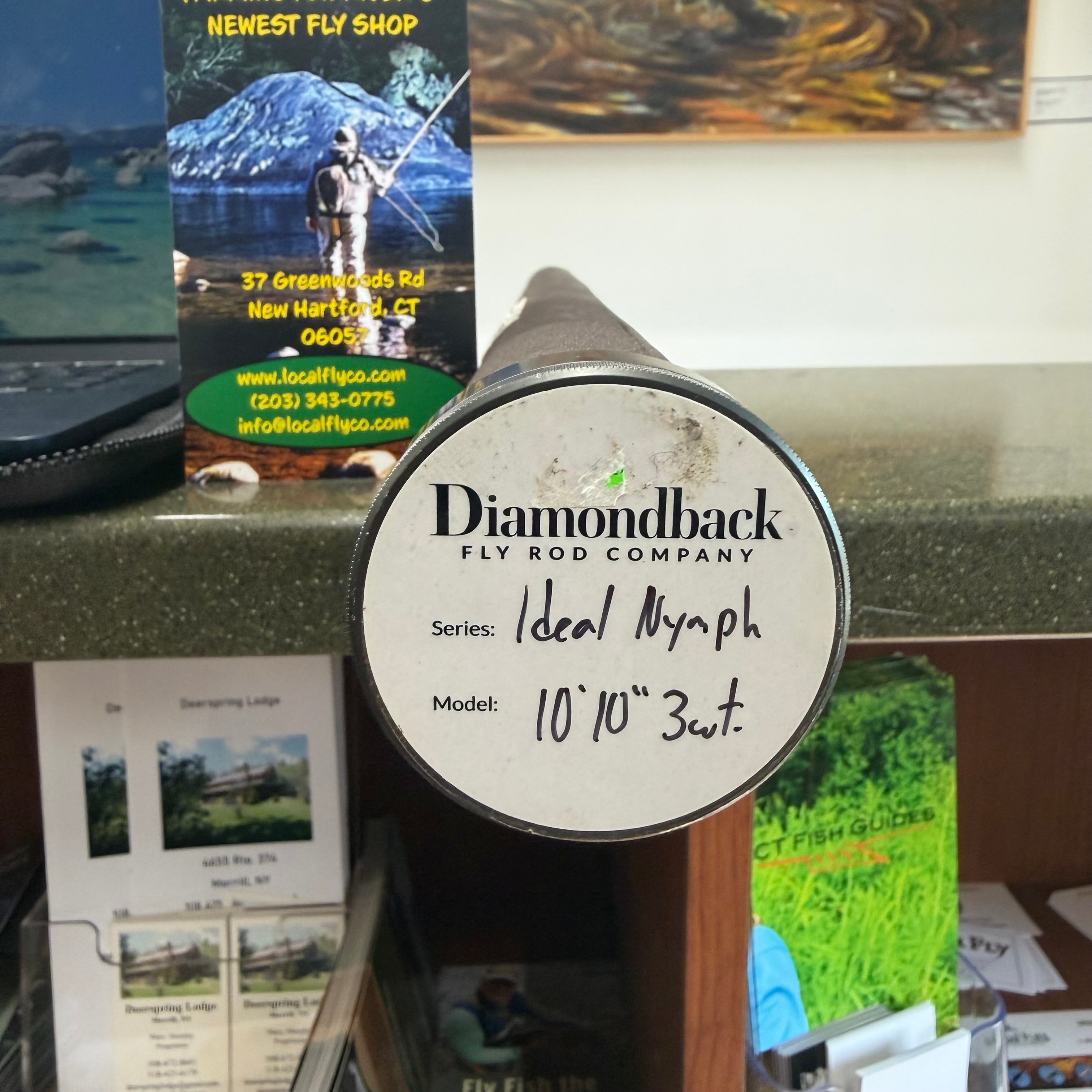 Diamondback Ideal Nymph 10’10” 3WT Fly Rod-Consignment