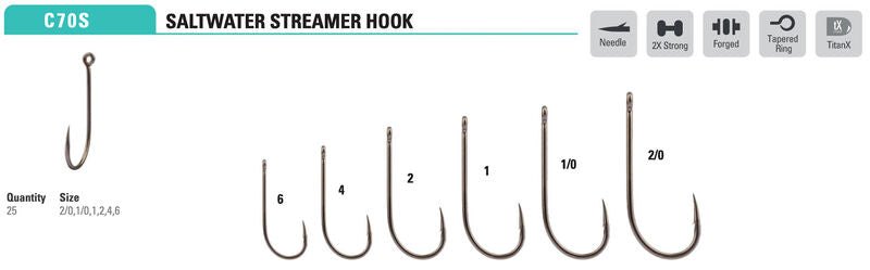 Mustad Saltwater Hook C70S