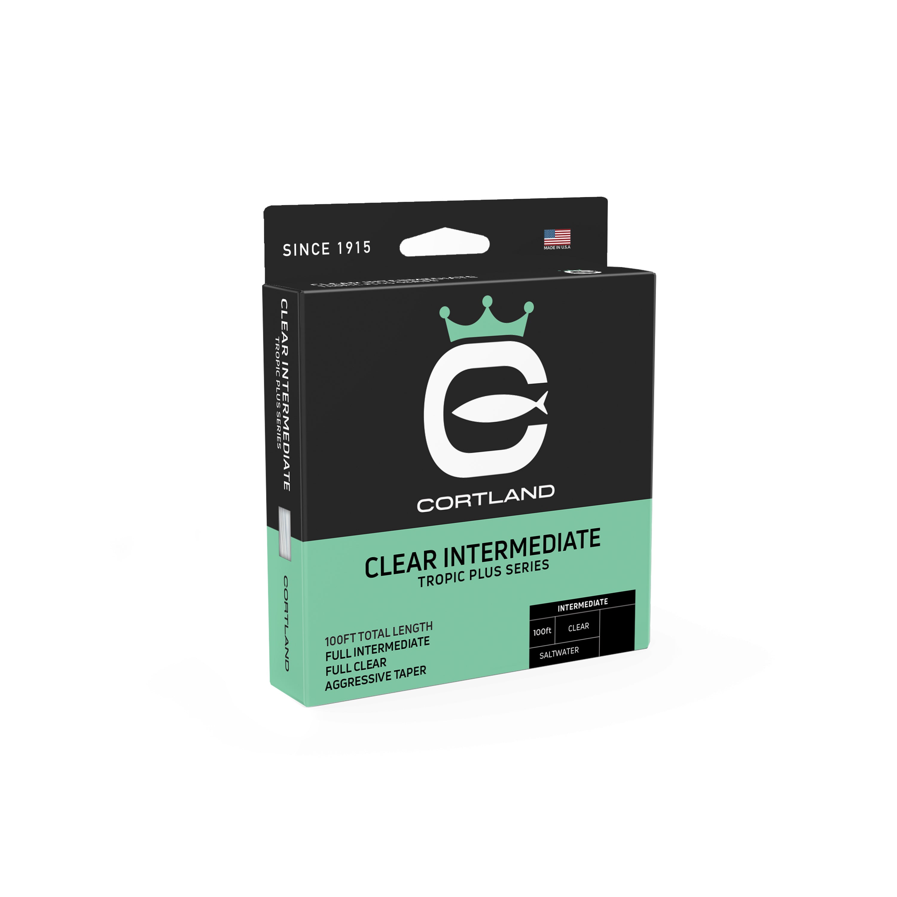 Cortland Clear Intermediate Tropic Plus Series Fly Line