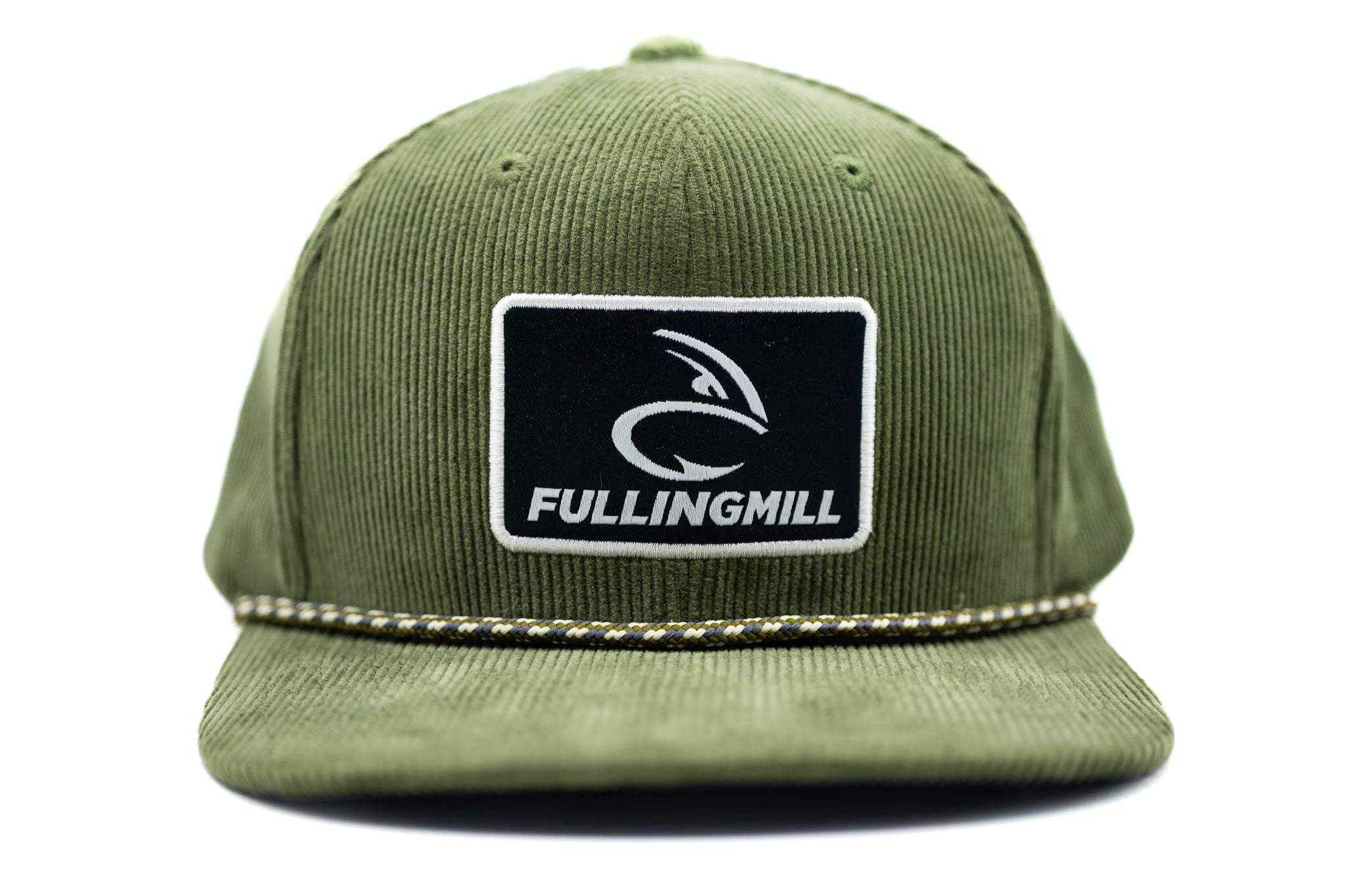 FullingMill Olive Corduroy Hat