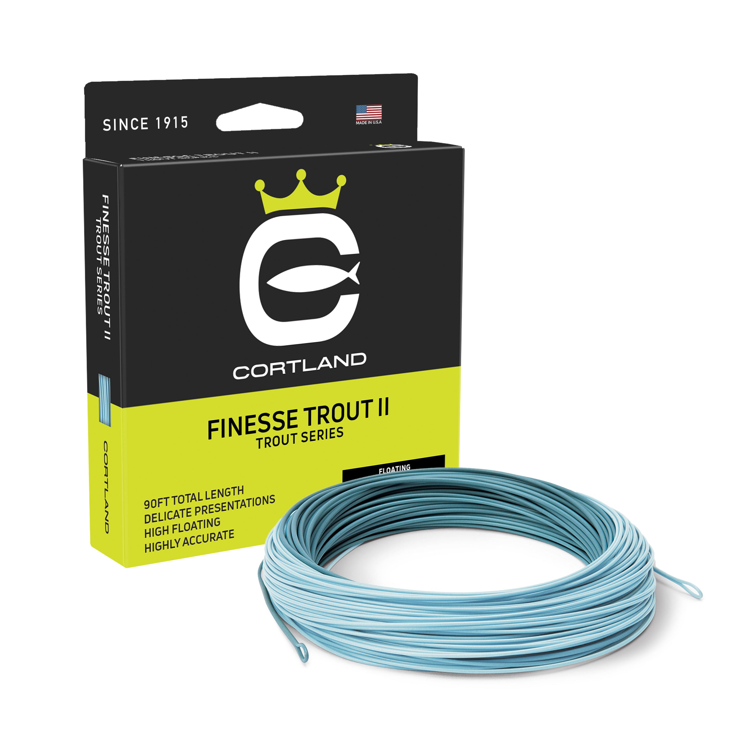Cortland Finess Trout II Floating Fly Line