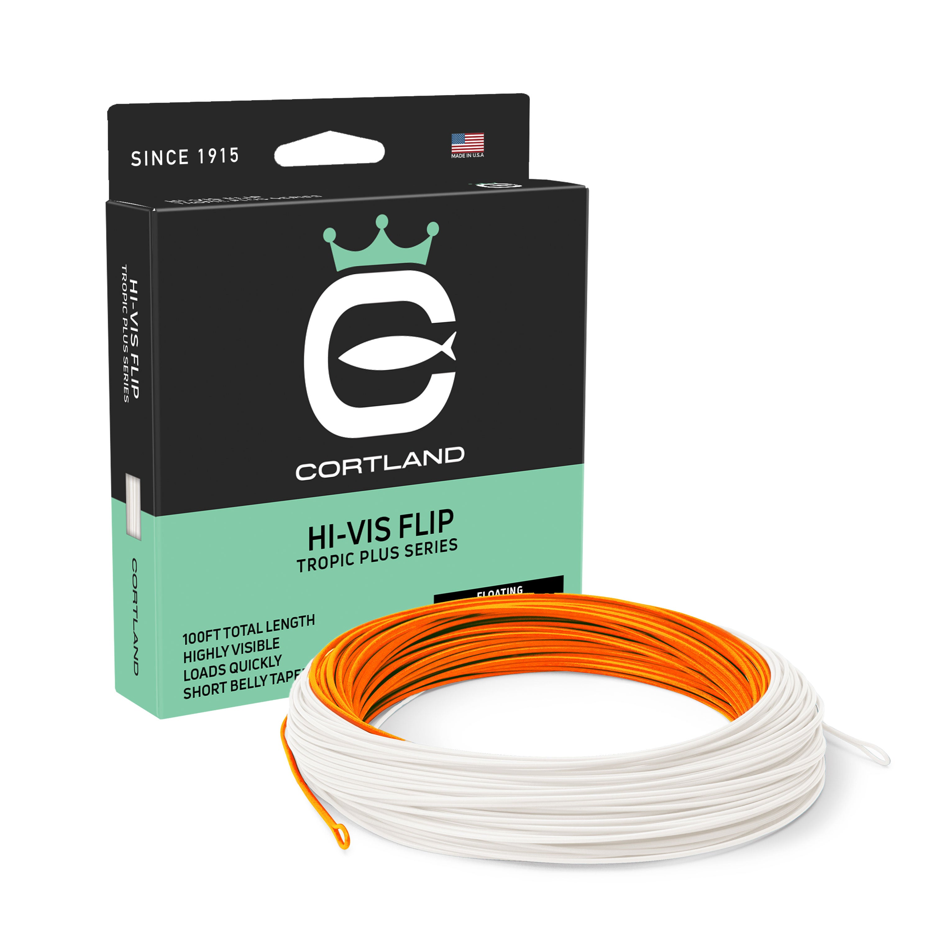 Cortland Tropic Plus Hi Vis Flip