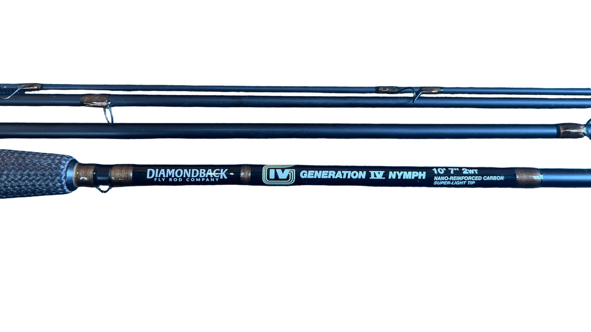 Diamondback Gen IV Nymph 10’7” 2wt- Consignment