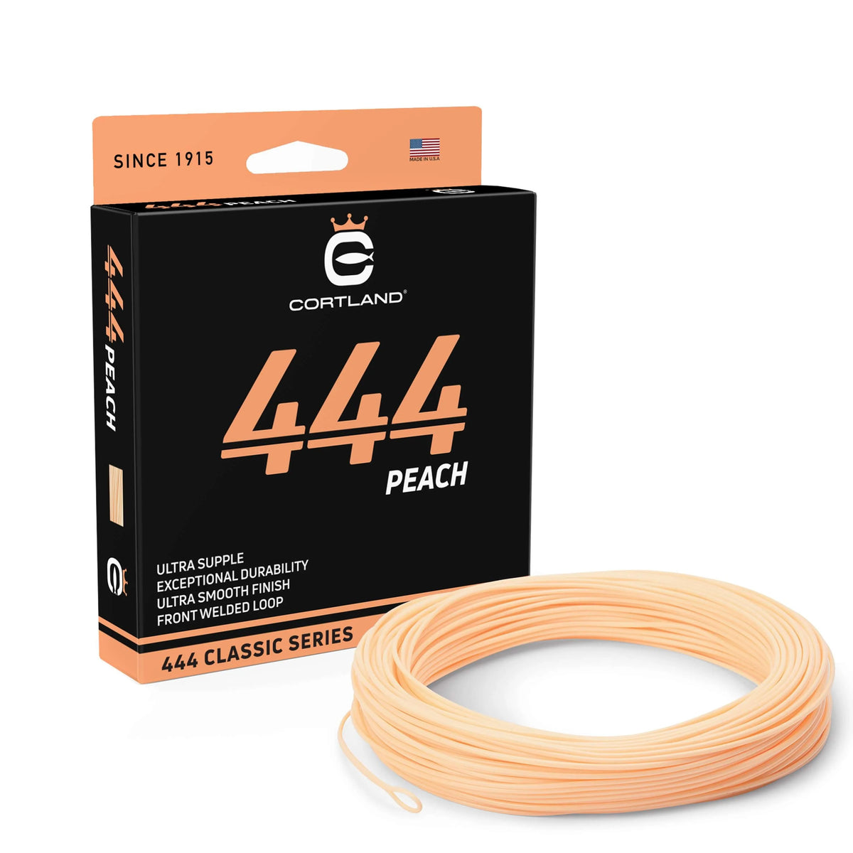 Cortland 444 Peach Double Taper