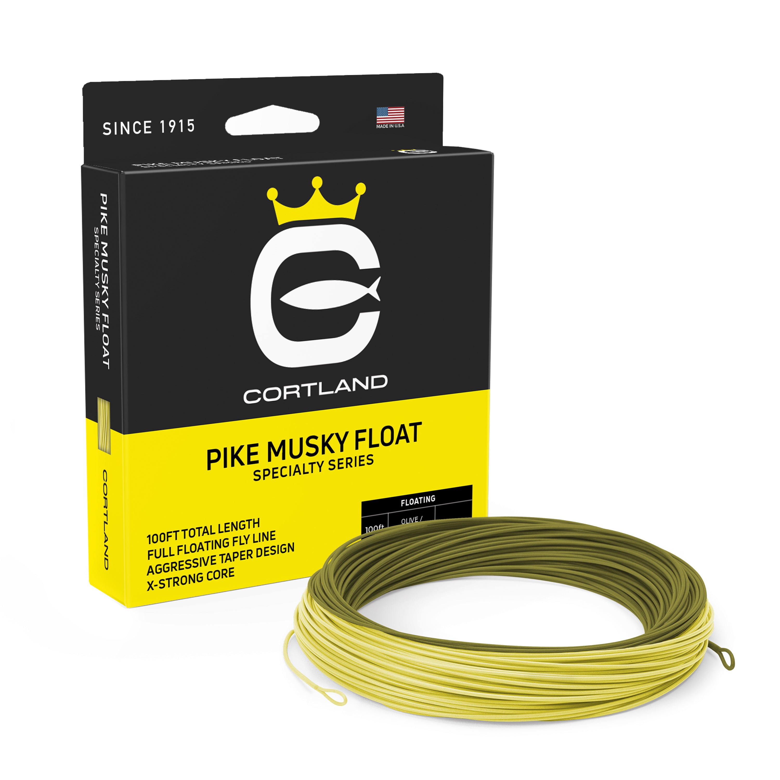 Cortland Pike and Musky Floating Fly Line