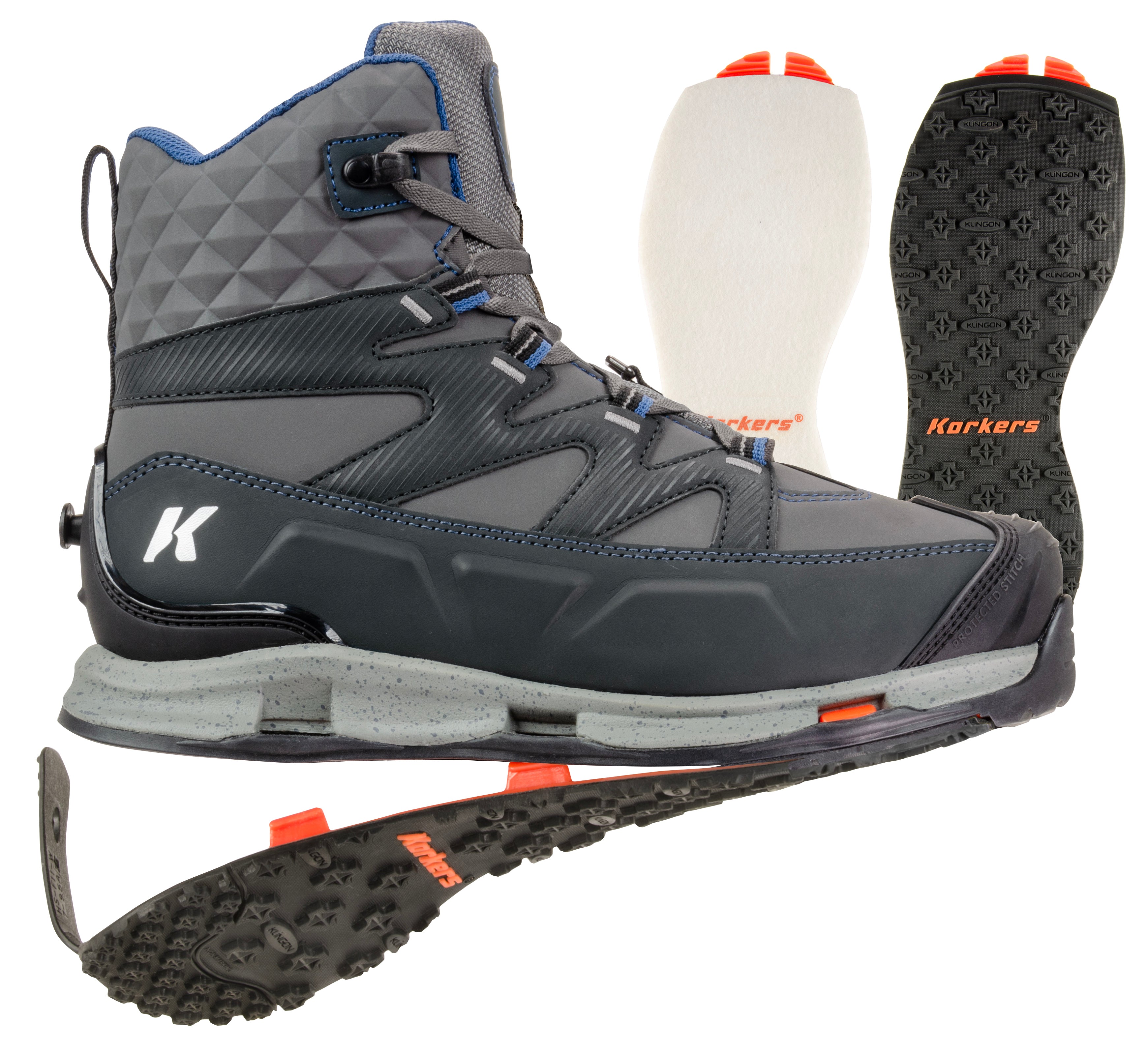 Korkers Bantam Lite w/ Felt & Kling-On Soles