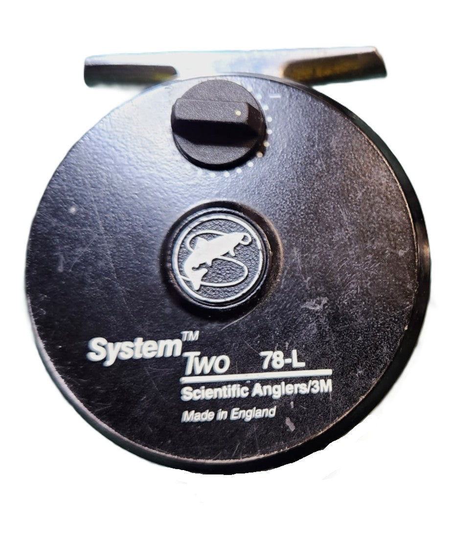 Scientific Anglers Two 78-L Reel W/ Spare Spool and Lines USED
